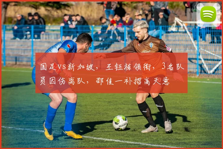国足vs新加坡，王钰栋领衔，3名队员因伤离队，邵佳一补招高天意